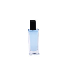 Custom wholesale elegant noble 50ml rectangular perfume glass bottle